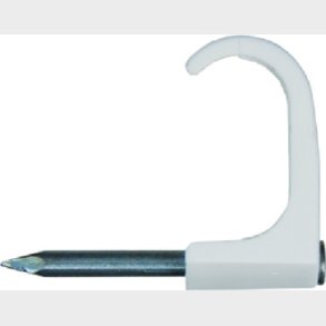 Clip flat TC 9X18 �2,5X30 mm vit 100 st