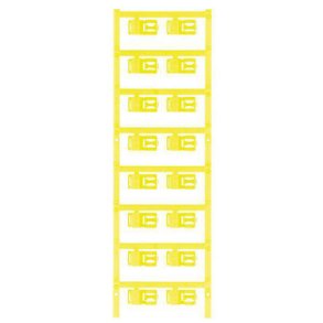 Tr�d/kabeletikett PA gul utan tryck