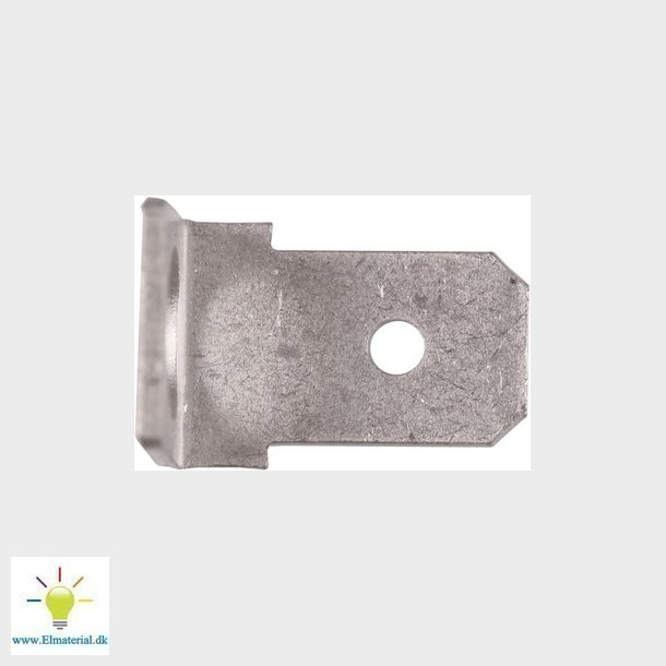 Kontaktben 90&deg; B0907H4, 6,3x0,8, M4