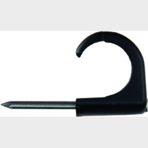 Clips TC-C5M 14-20 mm svarta i f&ouml;rpackningar om 10 st