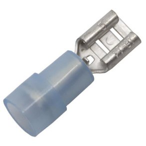 Isol. ABIKO spadhylsa KA2505FLS8-PB, 1,5-2,5 mm2, 4,8x0,8, bl�