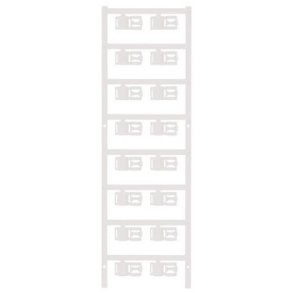 Tr�d/kabeletikett PA vit utan tryck