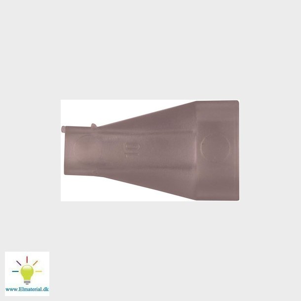 Isolationsmuffe ISO1507HBW6 t/ lige spadestik 6,3mm