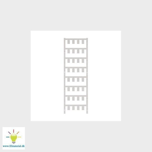 Ledningsmrke SF5/12   hvid uden print V2 P160