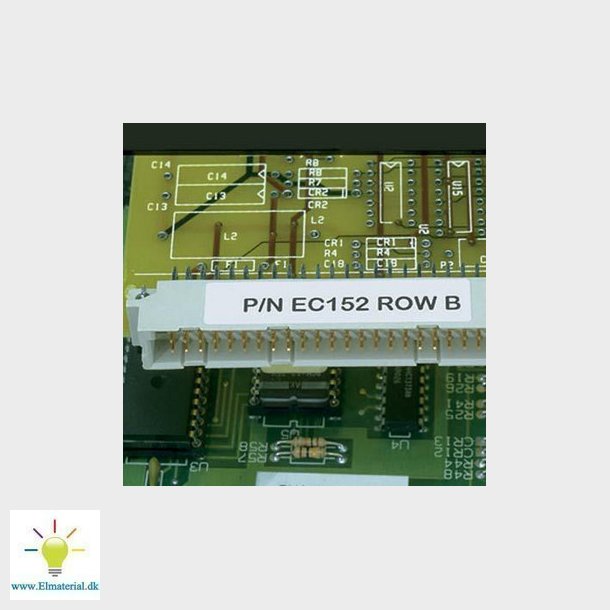 Label selvklbende komp, 49,5X10,2MM hvid