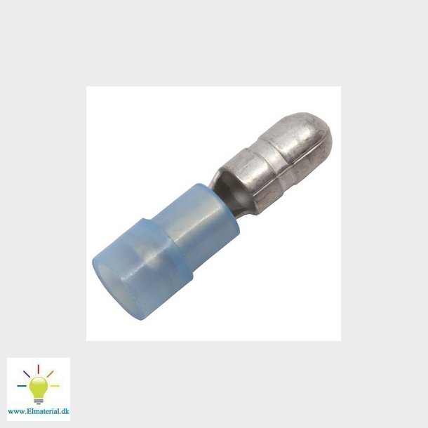 Isol. ABIKO rund forlngerstik KA2505HA-PB, 1,5-2,5mm2, Bl