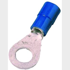 Ringkabelsko isolerad bl� 1,5-2,5mm2 M6 DIN46237