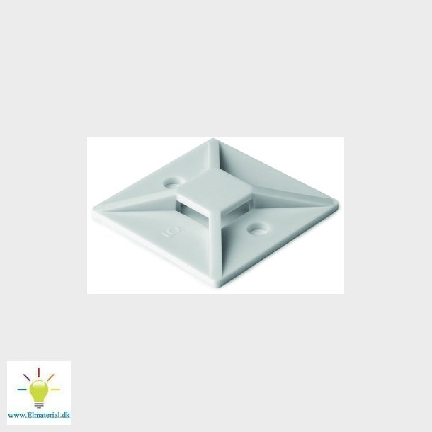 MB3A klbeanker 19 x 19 mm natur (100 stk)