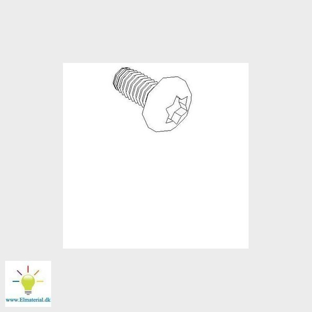 Tabula skrue M3X6MM din 7500