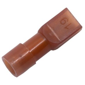 Helisol. ABIKO spadhylsa KA1503FLSF8-PB, 0,5-1,5 mm2, 2,8x0,8, r&ouml;d