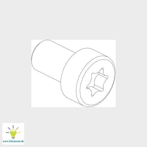 Cylinderskrue torx 3101-0312