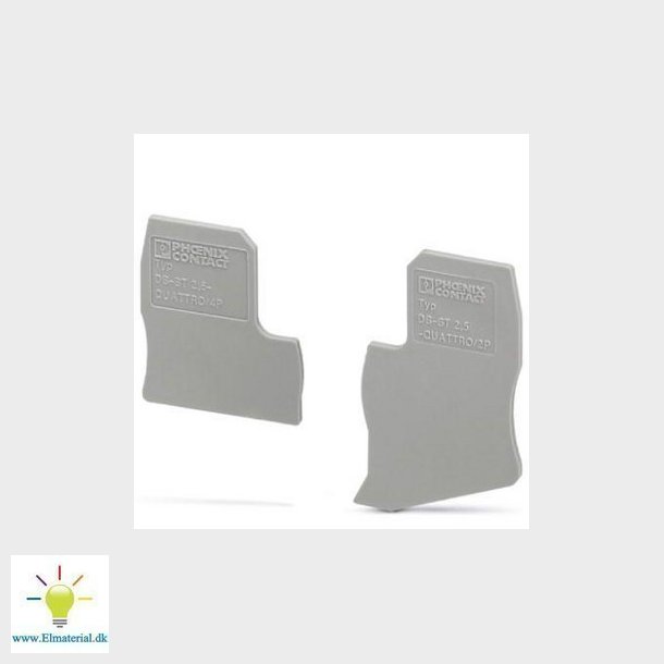 Endepladesegment DS-ST 2,5/2P