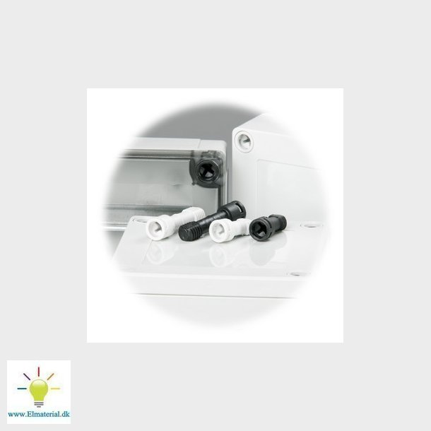 Dkselskrue M10X24 sort