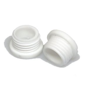 Genomf&ouml;ring f&ouml;r g&auml;nga M10X1X6,5 vit El- och VVS-material