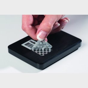 S&auml;kerhetsetikett 63,5X38,1 silver f&ouml;r TT431 skrivare