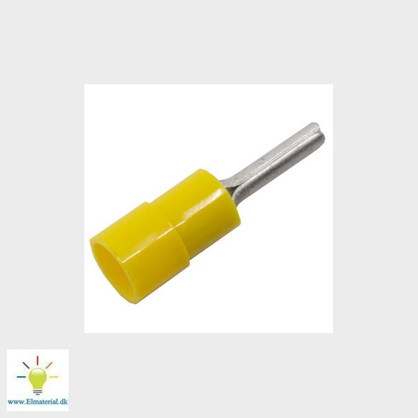 Isol. ABIKO stiftkabelsko KA4630SR-PB, 4-6mm2, Gul