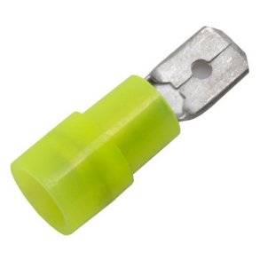 Isol. ABIKO sod KA4607H-PB, 4-6mm2, 6,3x0,8, gul