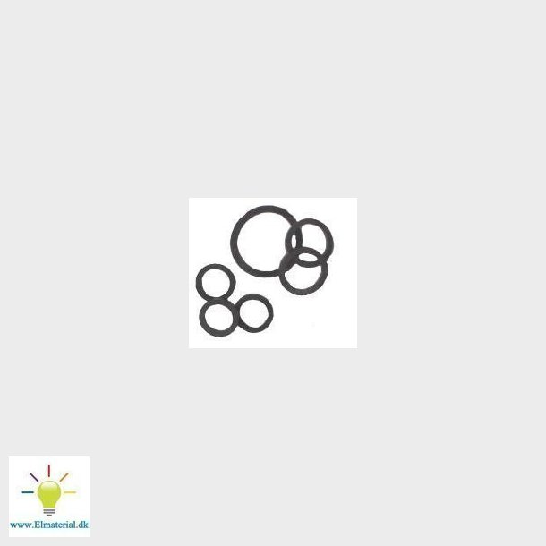 Vandmlerpakning nylon 2 mm til 1X3/4