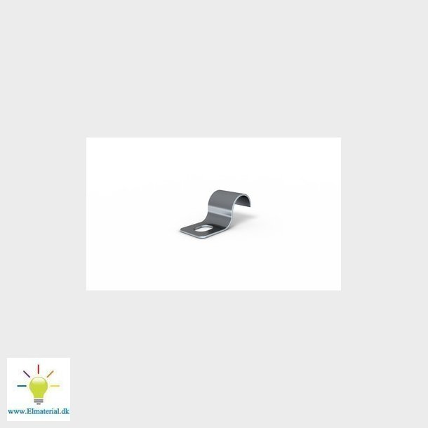 Kabeldkskinne enkelklamme 22mm