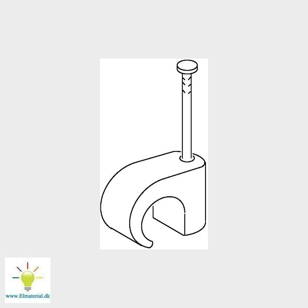 Clips rund TC 22-26/45 mm gr