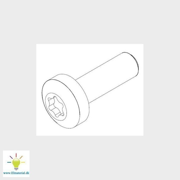 Tabula skrue M5X16 DIN7500 per styk