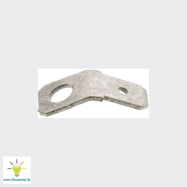 TE Connectivity Fligterminal til gevindtapmontering, FASTON .250 Serien, fortinnet, 6.35 x 0.81mm, 4