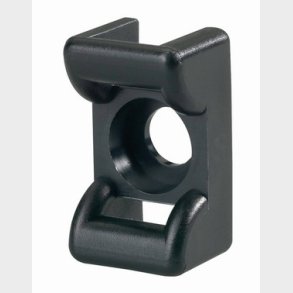 H�llare 12X18 svart f&ouml;r skruvmontage