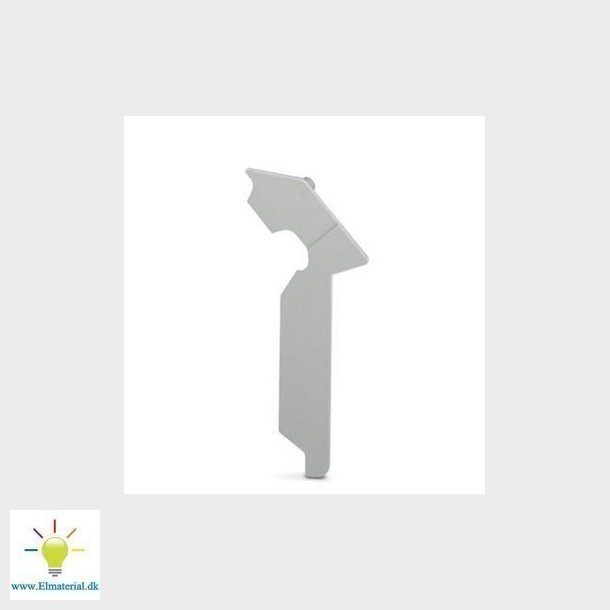 Endepladesegment UK  5-TWIN  DECKELSEGMENT