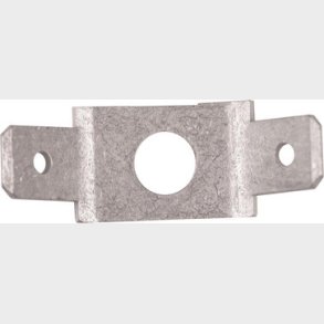 Kontaktstift 2x45&deg; B2457H5, 6,3x0,8, M5