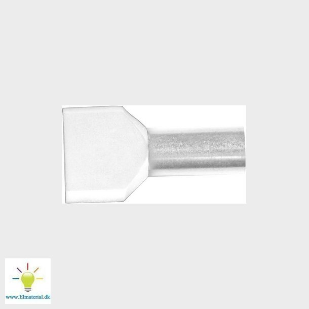 Isoleret ABIKO TWIN-terminalrr KA10-14ETW2, 2x10mm2 L14, Beige