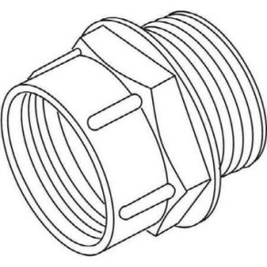 Reduktionshylsa polystyren PG 16-13,5