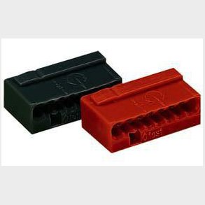 Ledhylsa micro wago 8X0,6-0,8 röd