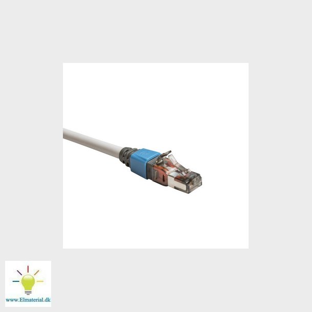 Farve clips bl til Leviton Kat6A patchkabler