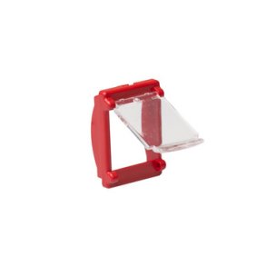 F&auml;rgram r&ouml;d med dammskydd f&ouml;r patchpanel