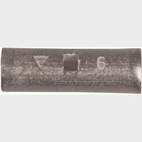 Cu-pressemuffe KS6, 6mm2