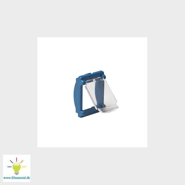 Farveramme bl med stv lg for patchpanel