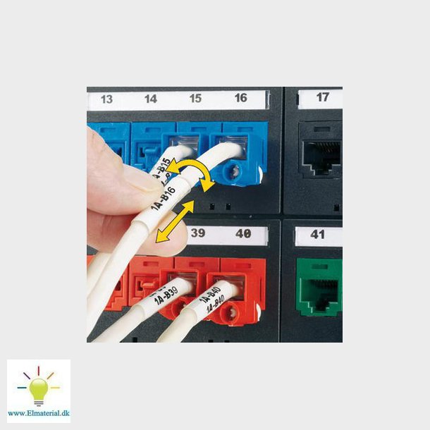 Termisk Transfer label 25.4mm x 57.2mm PAK 2500 labels