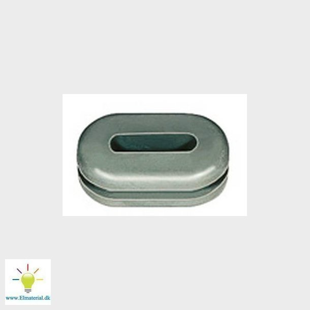 Gummi tylle oval DO-PVC 19/27/33/3