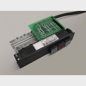 Komponentetikett 88,9X36,5 mm vit