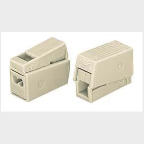 Belysningskl&auml;mma wago 2X1-2,5MM svart