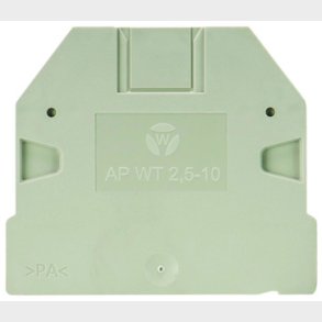 &Auml;ndplatta AP WT 2,5-10 gr� El- och VVS-material