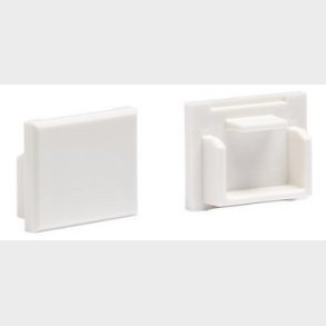 Blindplugg M21A f&ouml;r MGS modul&auml;rt uttag vit