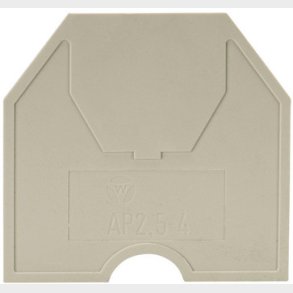 &Auml;ndplatta AP 2,5-4/V0 gr�
