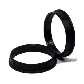 E27 cirkul&auml;r ring �47 svart