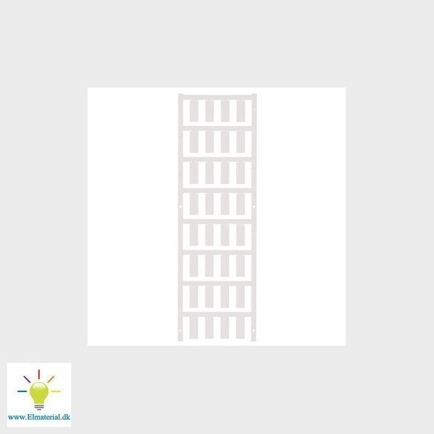 Ledningsmrke SF6/21   hvid uden print V2 P160
