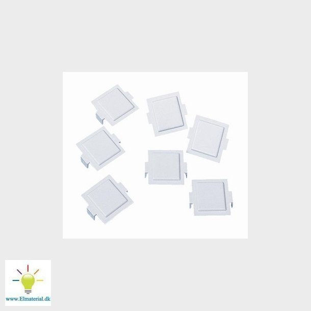 Blindplade M20AP for dataudtag hvid