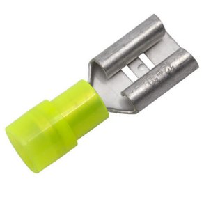 Isol. ABIKO spadhylsa KA4609FLS-PB, 4-6mm2, 9,5x1,2, gul