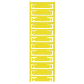 Kabeletikett SFX11/60 gul utan tryck P60