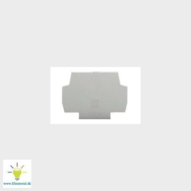 Endeplade for serie 859 859-525