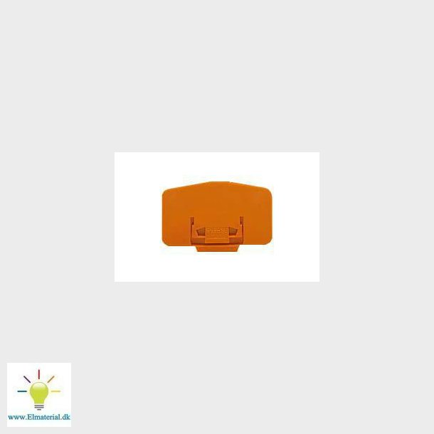 Skilleplade eex/eex orange    264-367